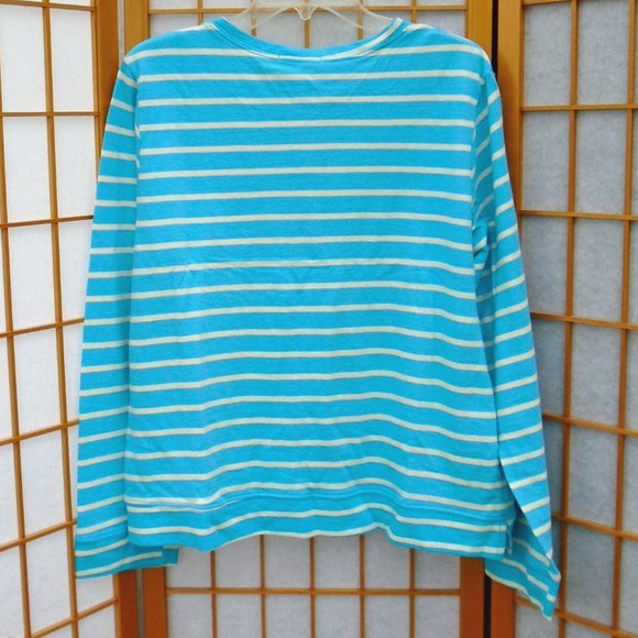 FRESH PRODUCE Weekender Hilton Striped French Terry Sweatshirt - Picture 5 of 5